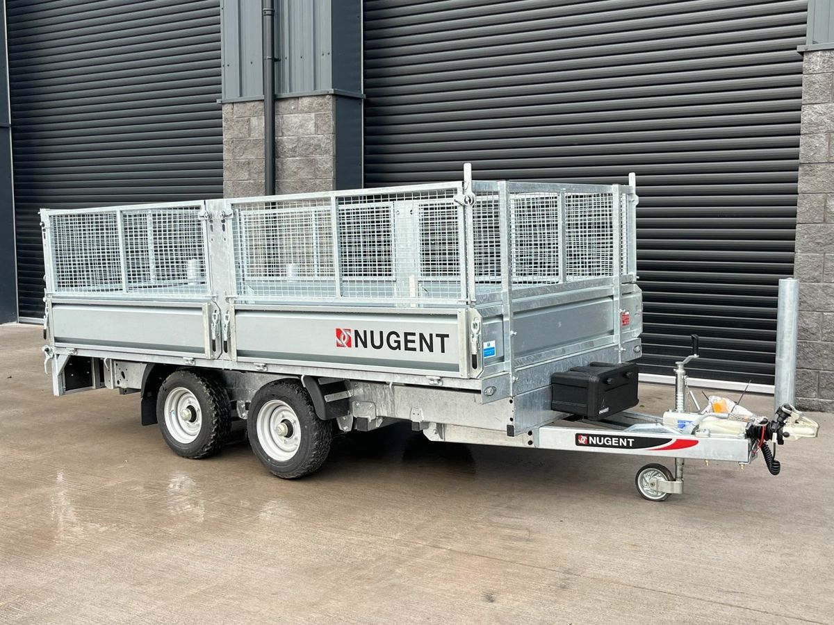 New Nugent T3718H Tipping Trailer